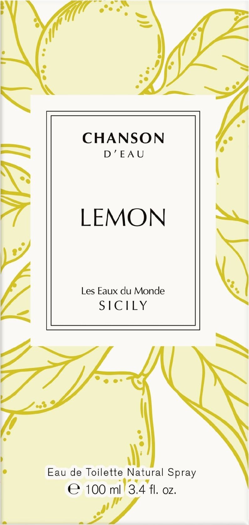 Coty CHANSON Lemon Z Sycylii Woda toaletowa EDT 100 ml
