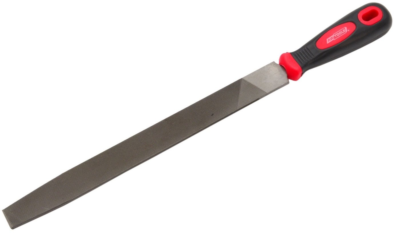 AWTools Pilnik do metalu płaski 250mm #2 (AW32701)