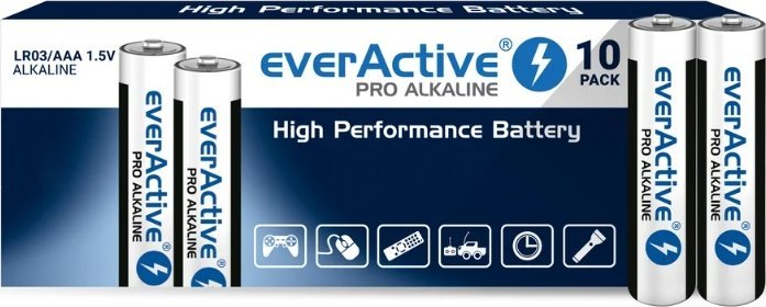 Platinum Bateria EverActive AAA / R03 1250mAh 10 szt.