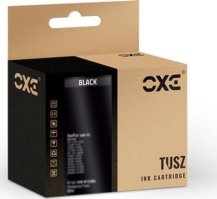 Oxe Tusz Czarny HP 300XL zamiennik refabrykowany (wskazuje poziomu tuszu) CC641EE