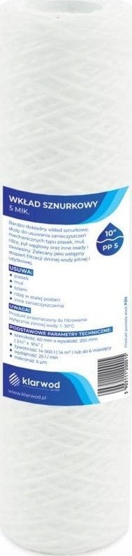 Wkład sznurkowo-polipropylenowy 10 5 mikron