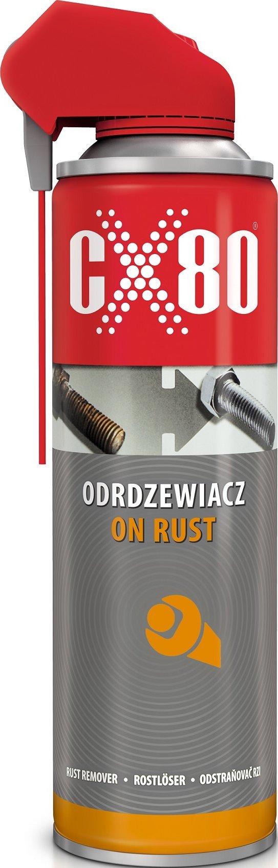 CX80 ODRDZEWIACZ ON RUST DUO SPRAY 500ML
