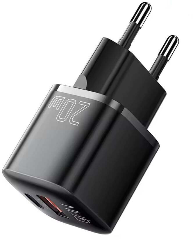 Ładowarka sieciowa szybka ESSAGER 20W GaN USB-A, USB-C