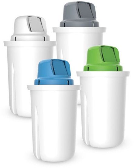 4 filtry Classic: standard alkaliczny pH+ Mg+ AGD+