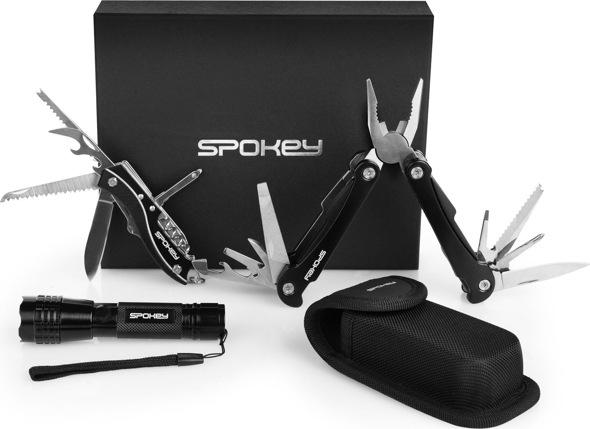 Spokey Zestaw multitool Bold 4 elementowy (929233)