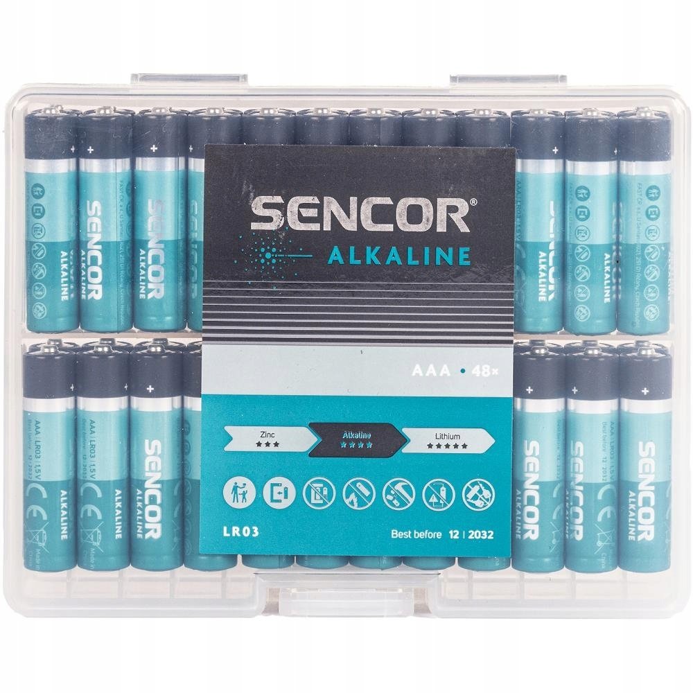 Sencor SBA LR03 48 BOX AAA Alkaliczne