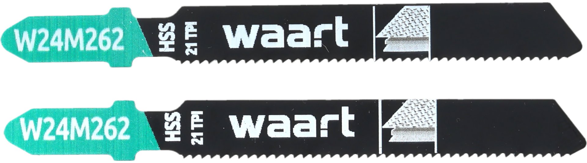 Waart WAART Brzeszczoty T 50 mm 21TPI do metalu 2 szt