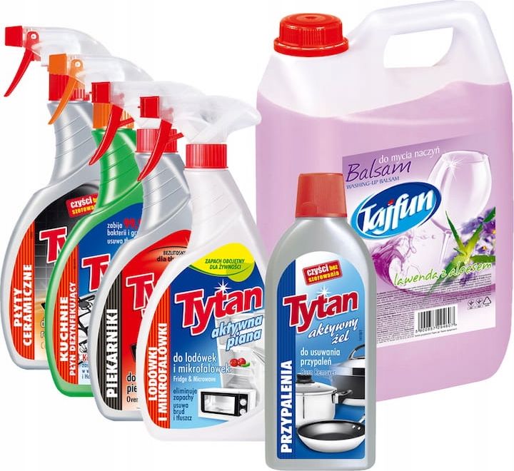 Tytan zestaw do mycia kuchni