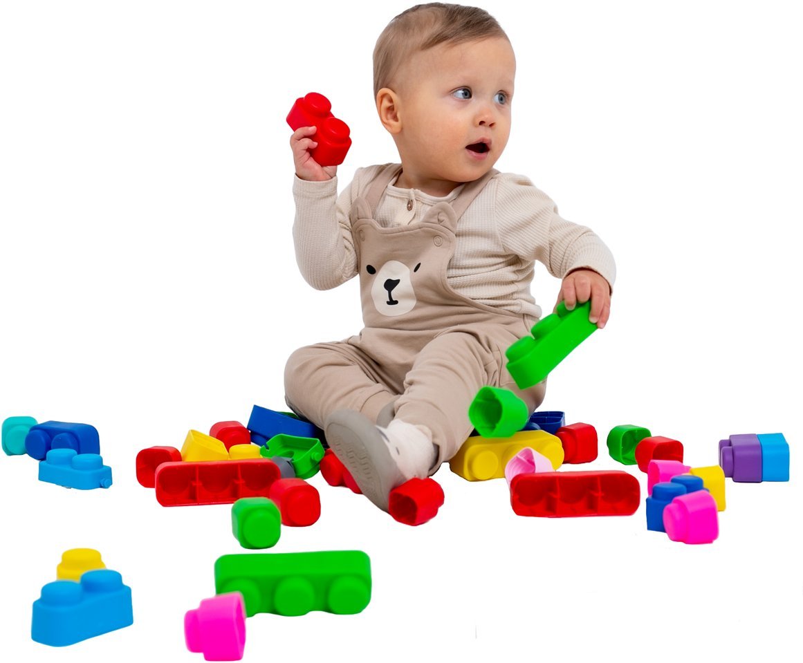 Polesie Gerardo's Toys zestaw miękkich klocków 10 gab. GT3108 GT3108 (4743345631084)