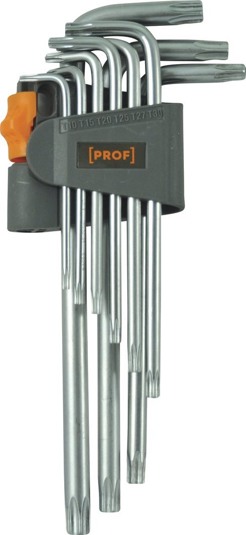 Unior Zestaw kluczy TORX - 9 kluczy