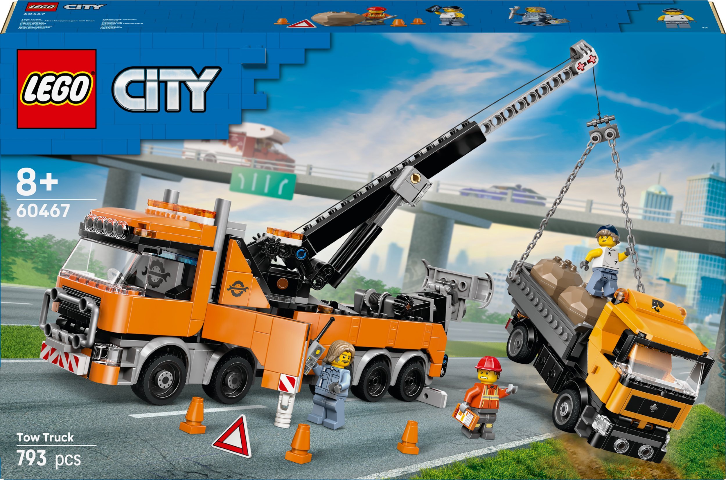 LEGO City Wóz holowniczy z dźwigiem (60467)