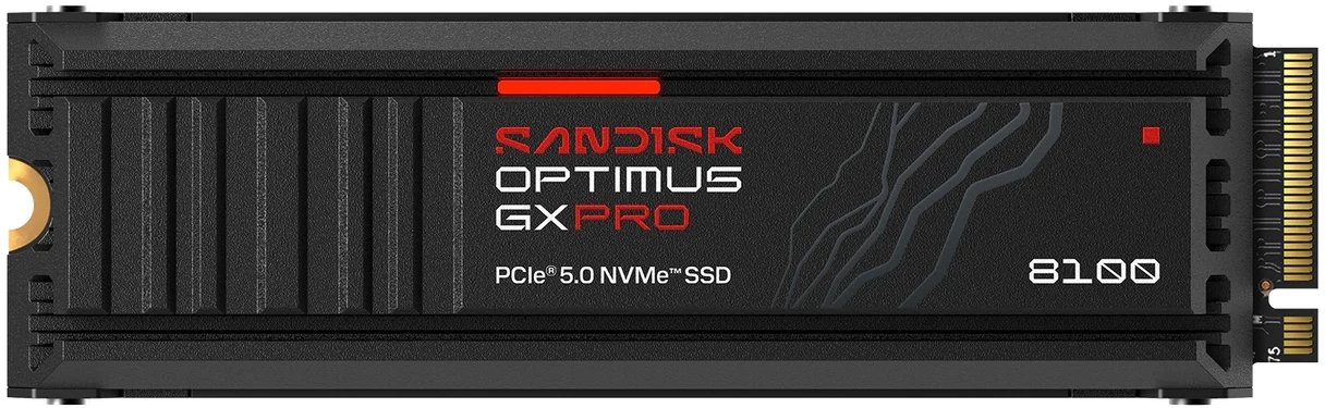 Dysk SSD SanDisk Optimus GX PRO 8100 2TB M.2 2280 NVMe PCIe 5.0 x4 (SDSP82200TAH-000E0)