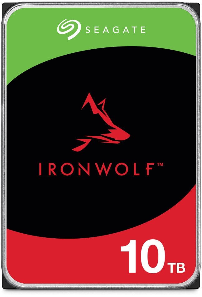 Dysk serwerowy Seagate IronWolf 10TB 3.5'' SATA III (6 Gb/s) (ST10000VN000)