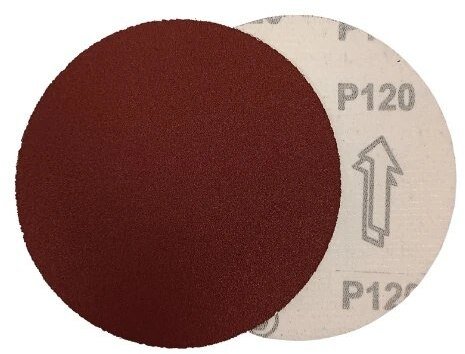 Import Papier ścierny krążek 125mm #120 EDUKAMP