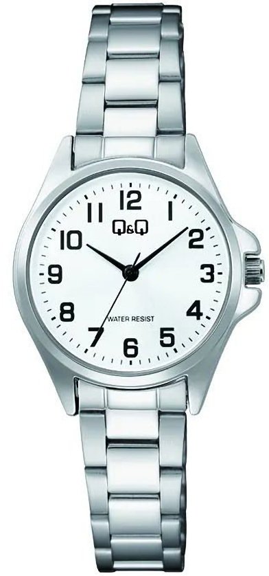 Zegarek Q&Q C37A-005P damski klasyczny biała tarcza cyfry .