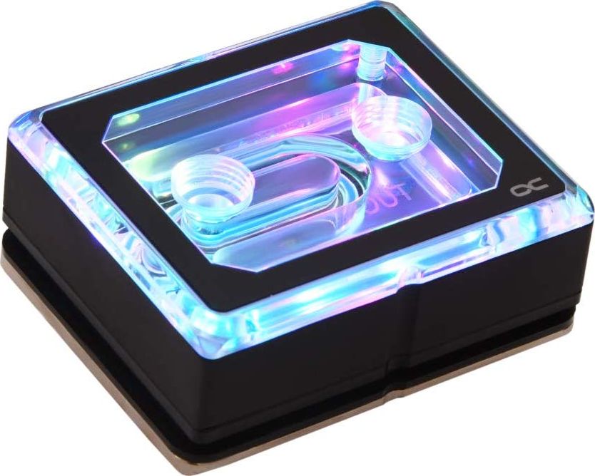 Alphacool Ice Block XPX PRO RGB - Plexi Black Digital