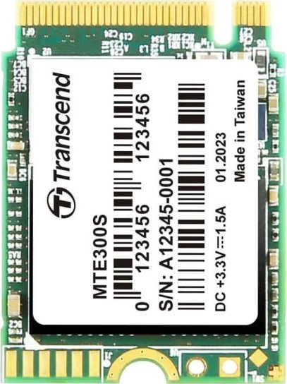Dysk SSD Transcend MTE300S 1TB M.2 2230 PCI-E x4 Gen3 NVMe (TS1TMTE300S)