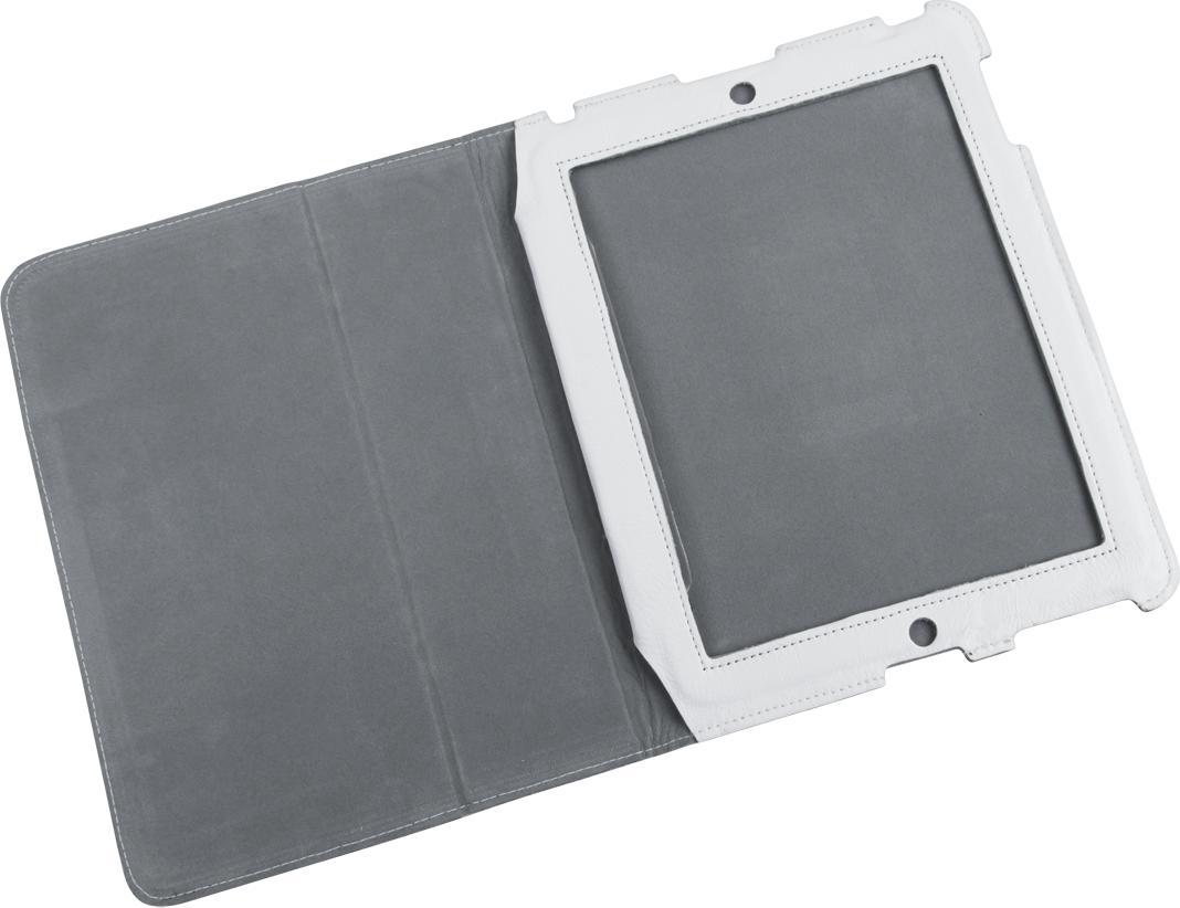 Etui na tablet Quer Etui dedykowane do Apple iPad 2 skóra białe