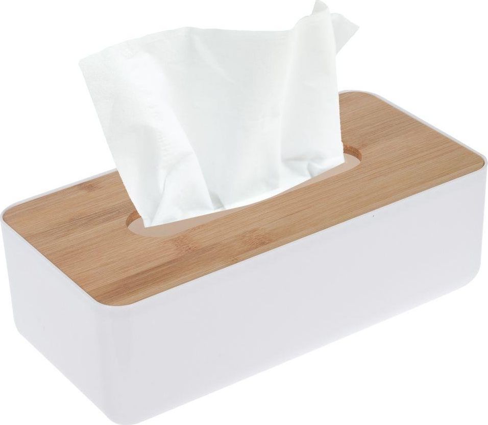 Bathroom Solutions Pojemnik chustecznik pudełko na chusteczki bambus