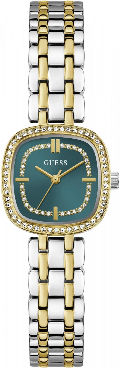 Zegarek Guess Zegarek damski Guess GW1018L6 CYRKONIE srebrny