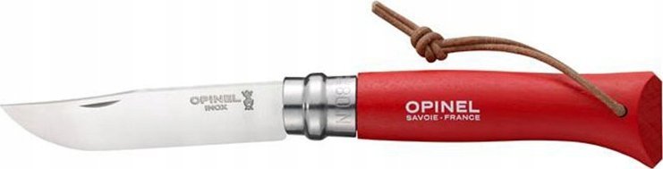 Opinel No. 08 Red with sheath