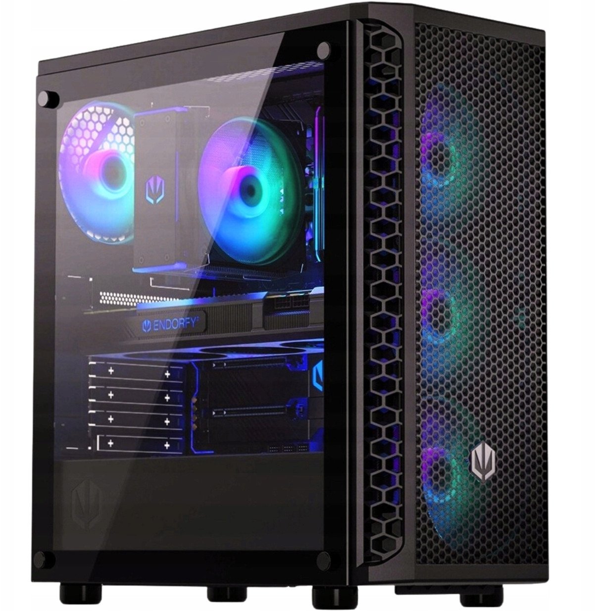 KOMPUTER GAMINGOWY RYZEN 7 RTX 5060 32GB DDR4 1TB M2