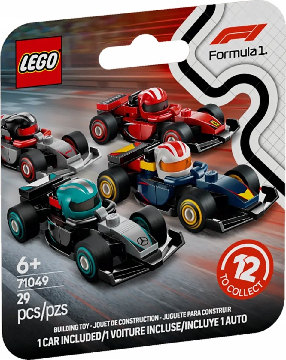 LEGO Minifigures Kolekcjonerskie bolidy F1® (71049)