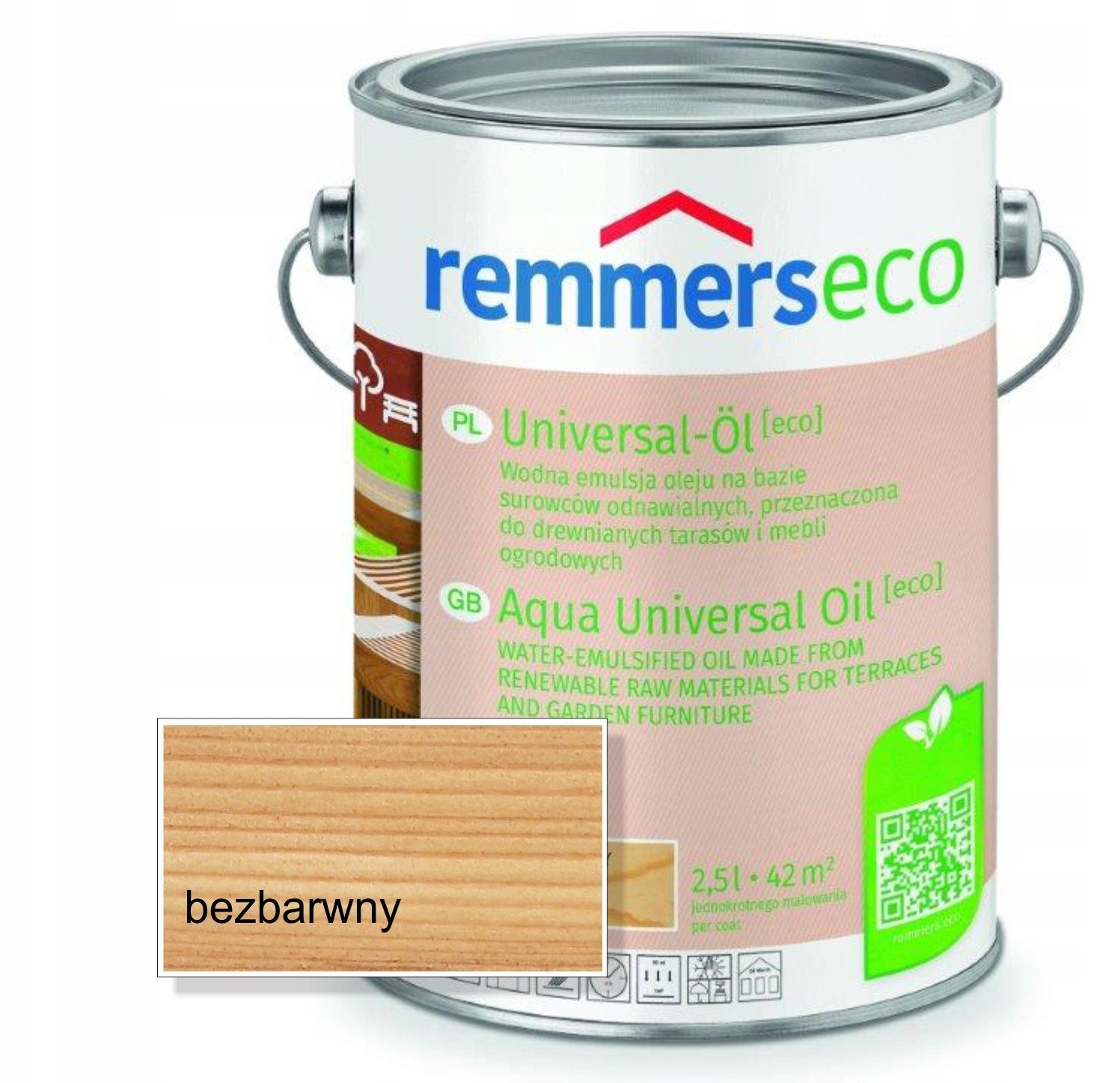 OIL GARDEN WOOD ECO CLEAR 2.5L