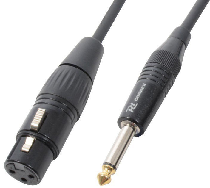 Kabel PD Connex Kabel CX40-6 XLR (f) Jack 6.3mm mono 6m one size