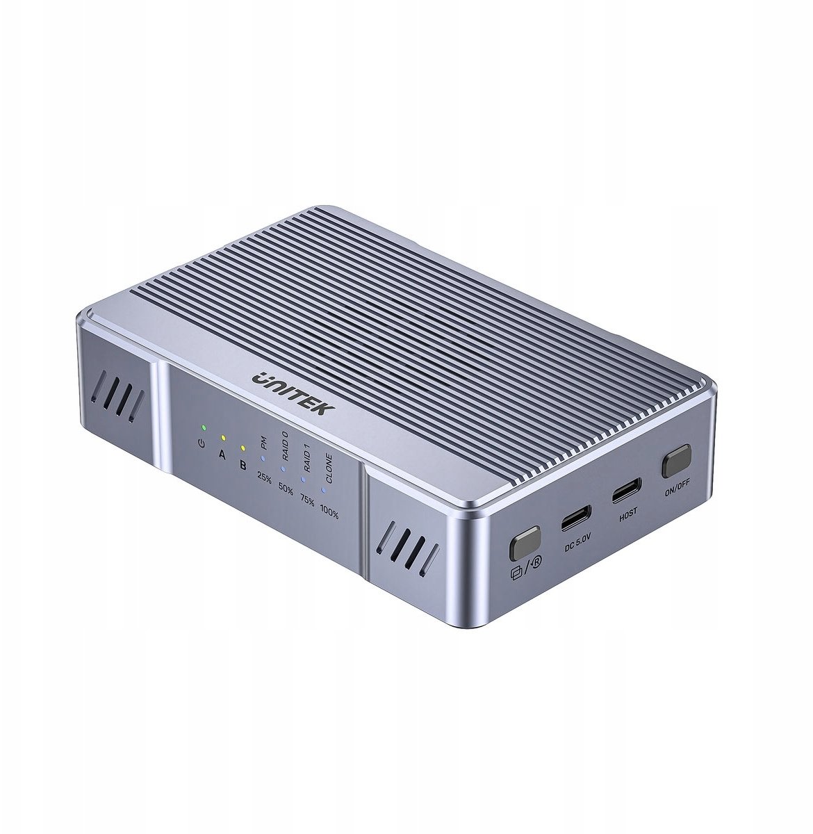 Unitek Unitek obudowa 2x M.2 20 Gb/s RAID0, RAID1 + klonowanie