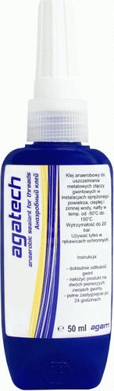Agam PASTA ANAEROBOWA DO USZCZELNIANIA GWINTÓW AGATECH 50ML