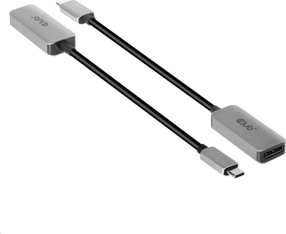 Adapter USB Club 3D CAC-1567 USB-A - USB-C Srebrny (CAC-1567)
