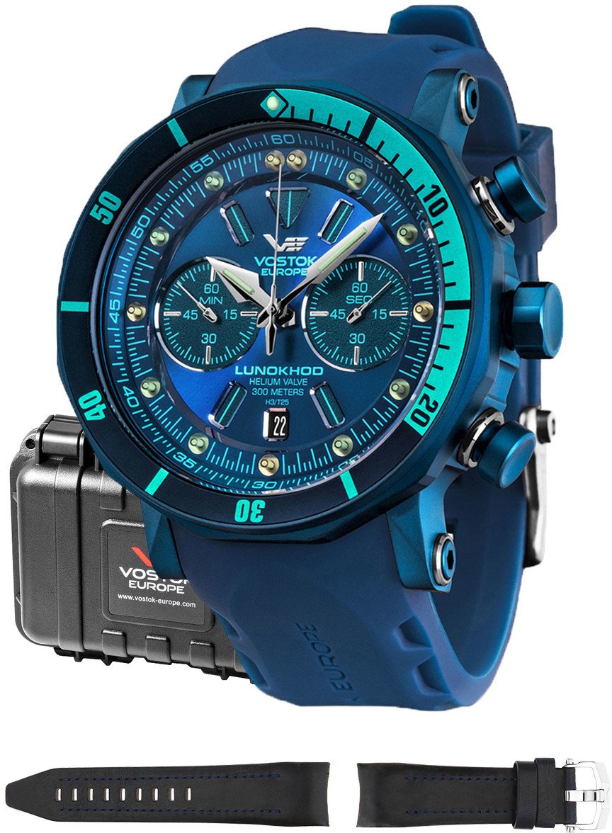 Zegarek Vostok Europe Zegarek męski Vostok Europe 6S21-620E278S niebieski