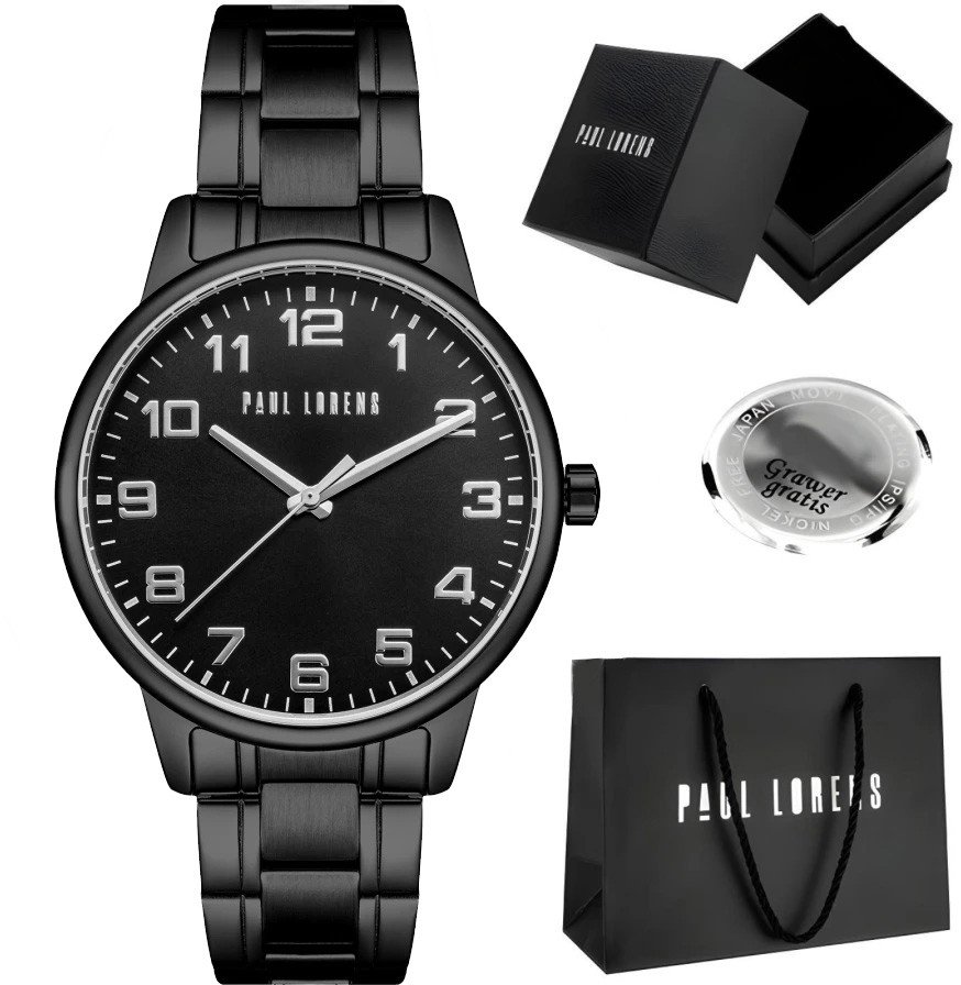 Zegarek Paul Lorens Zegarek męski Paul Lorens GUARO-1A5 Z GRAWEREM