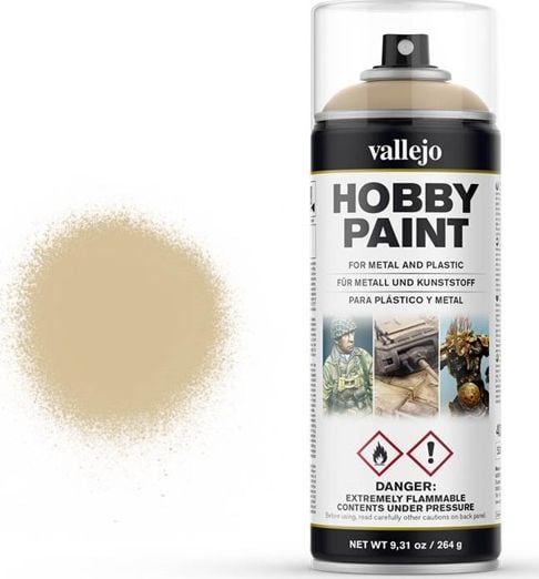 Vallejo Farba Modelarska Fantasy Color Bonewhite Vallejo Spray uniwersalny