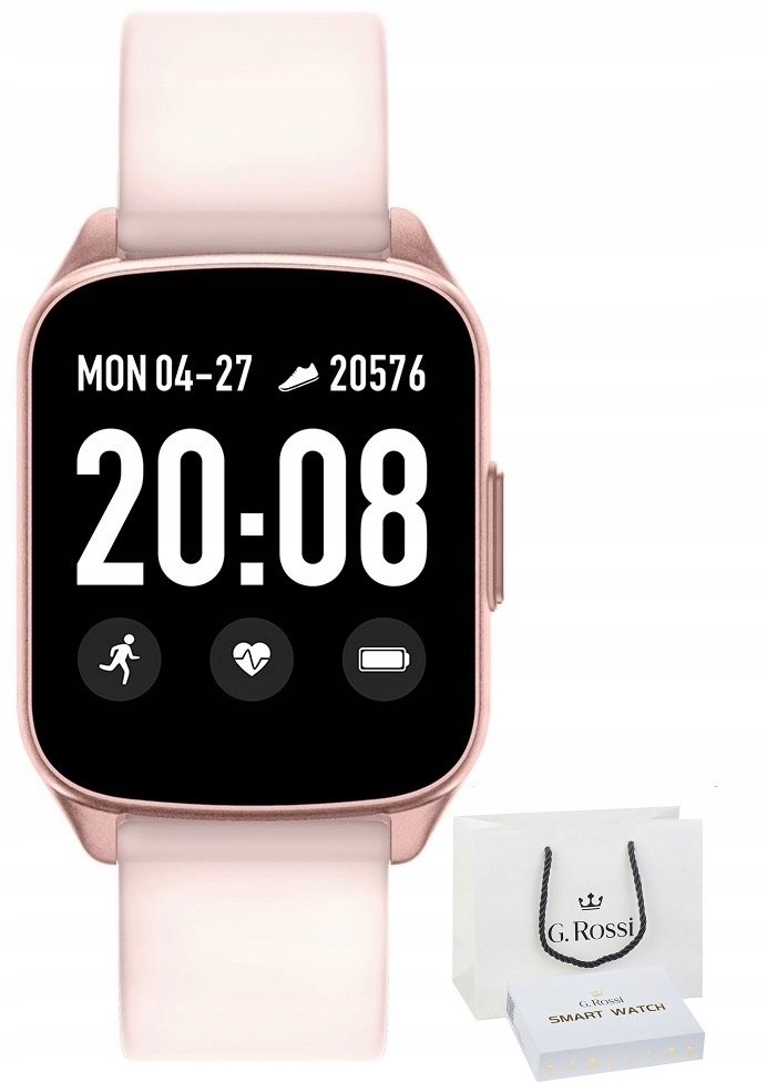 Smartwatch ZEGAREK SMARTWATCH G. ROSSI CIŚNIENIE PULS