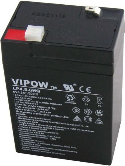 Vipow Akumulator 6V/4.5Ah (BAT0200)