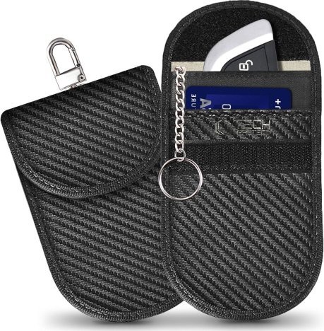 Tech-Protect key pouch RFID Signal Blocker KLR100, carbon
