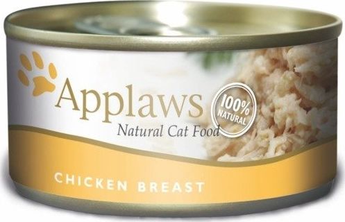 Applaws Cat karma dla kotów pierś kurczaka w bulionie puszka 70g uniwersalny