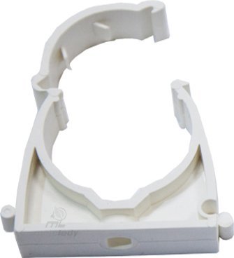 Marmat Uchwyt zamykany do rur gładkich UZ 47 biały 2szt