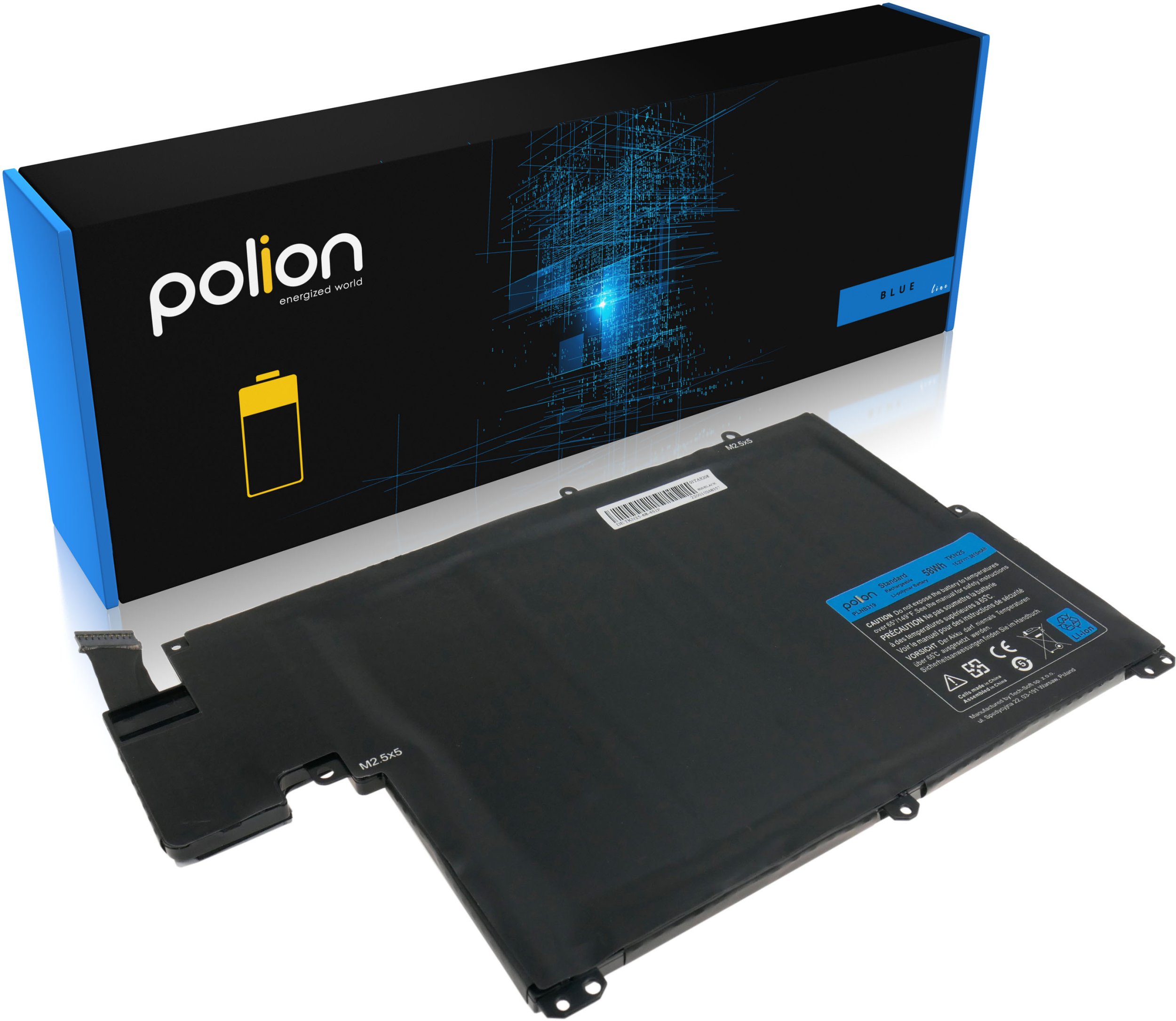 Bateria do laptopa DELL TKN25 Vostro 13 3360 5323 3815mAh