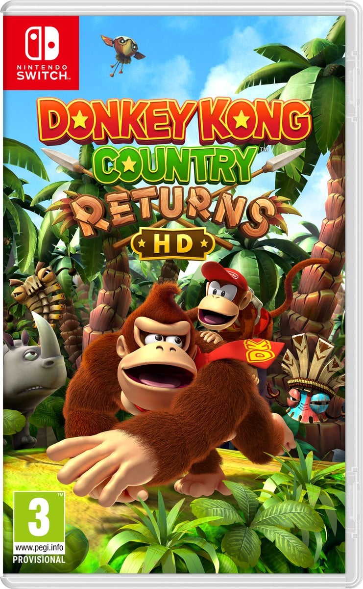 Donkey Kong Country Returns HD Switch