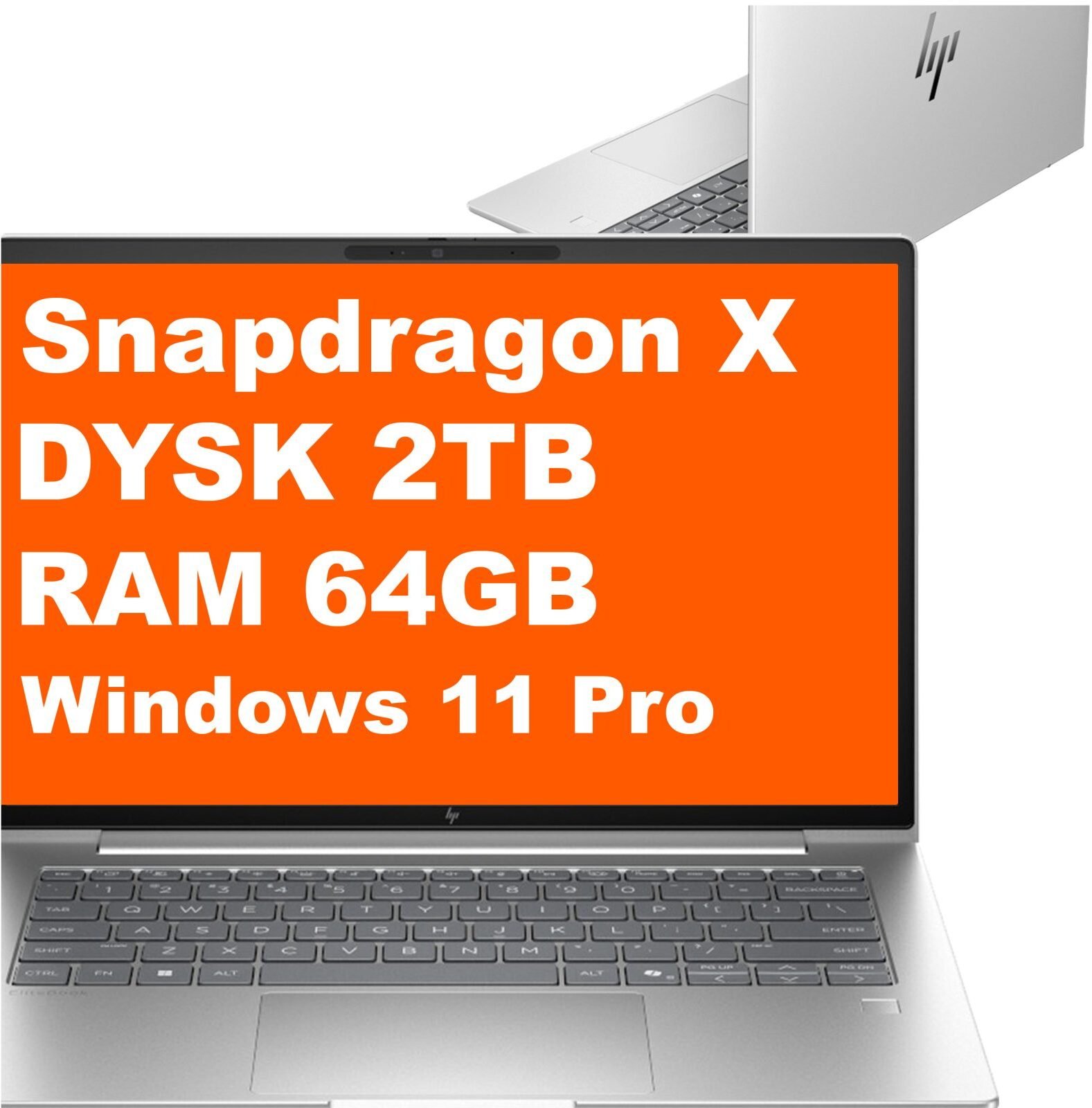HP EliteBook 6 G1q 14 Snapdragon X Plus / 64 GB / 2 TB / W11 Pro (A27BBEA)