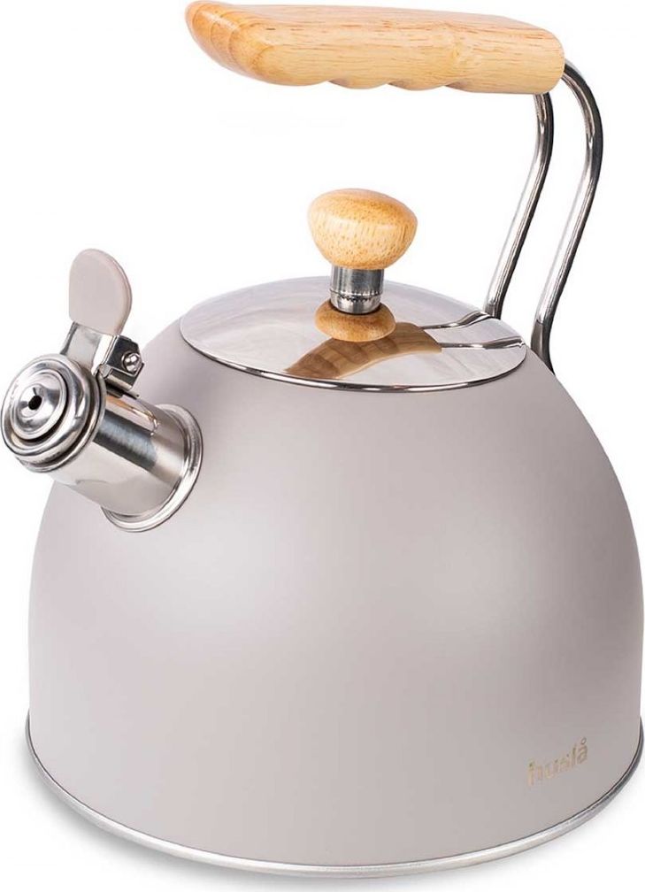 Husla CZAJNIK Z GWIZDKIEM 2,5L HUSLA grey 73907