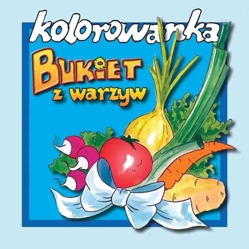 Zdjęcia - Rysowanie Kolorowanka - Bukiet warzyw