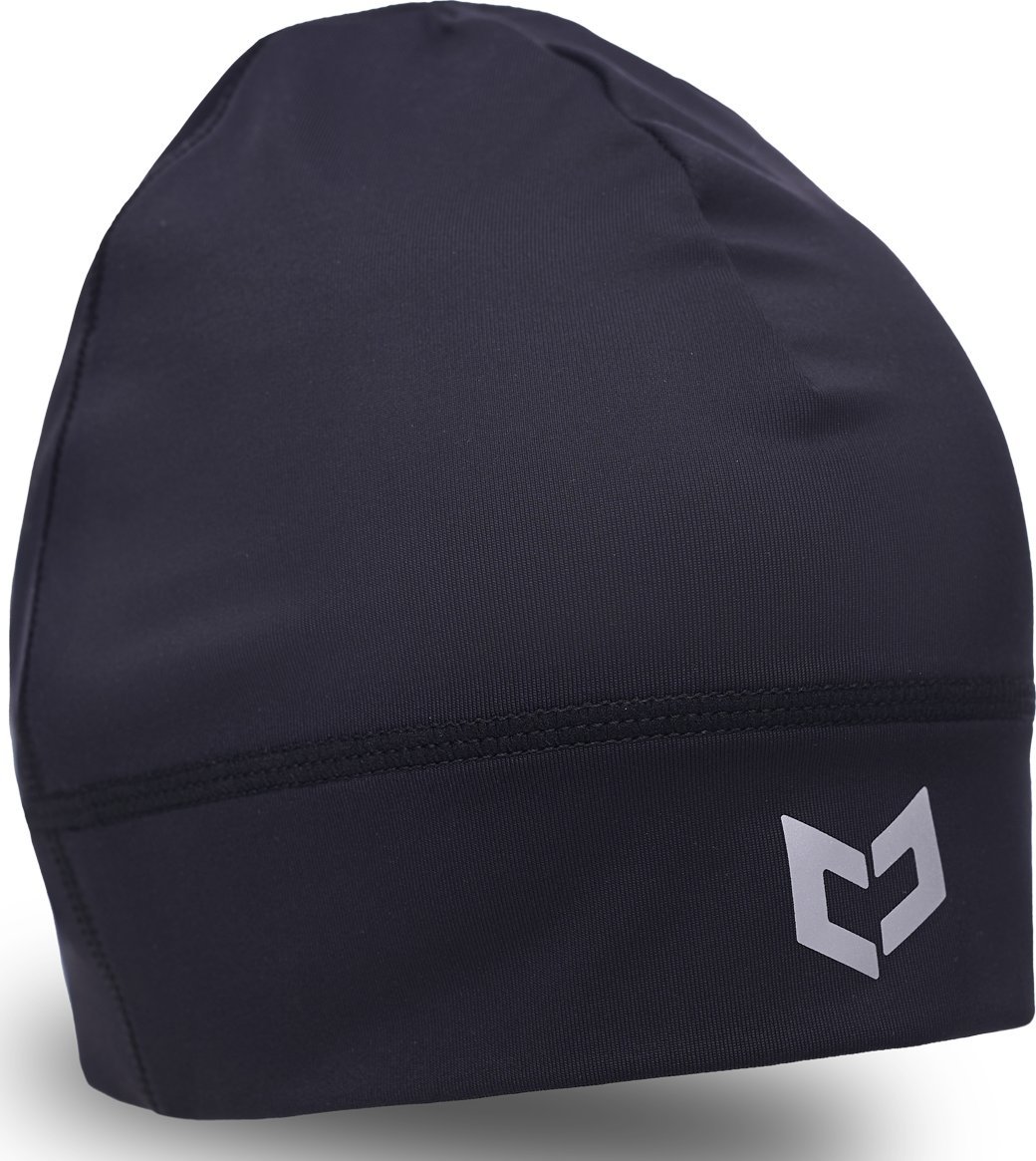 Beon Czapka zimowa do biegania Beon BN3046 Quantum Black L/XL