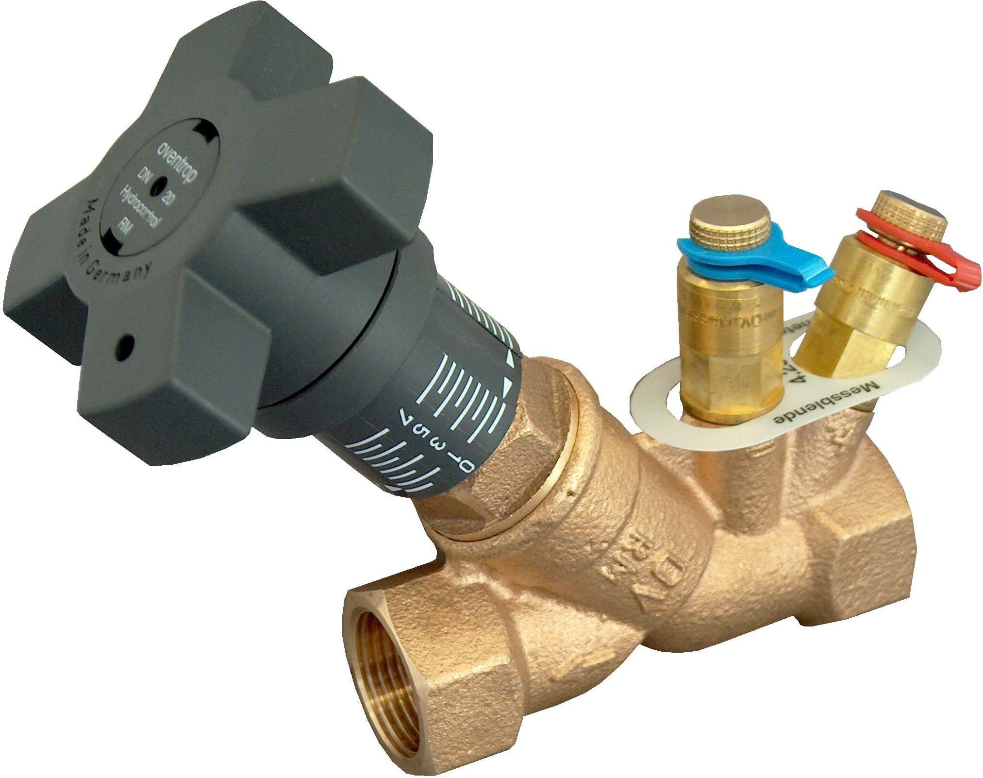 Hydrocontrol MTR, PN25, zawór równoważący ze zintegrowaną kryzą pomiarową, DN 20, 3/4GW