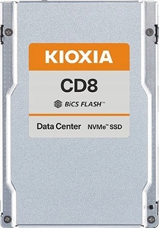 Dysk SSD Kioxia Dysk SSD CD8-R 7.68TB U.2 (15mm) NVMe PCIe 4.0 KCD8XRUG7T68 (DWPD 1) SIE