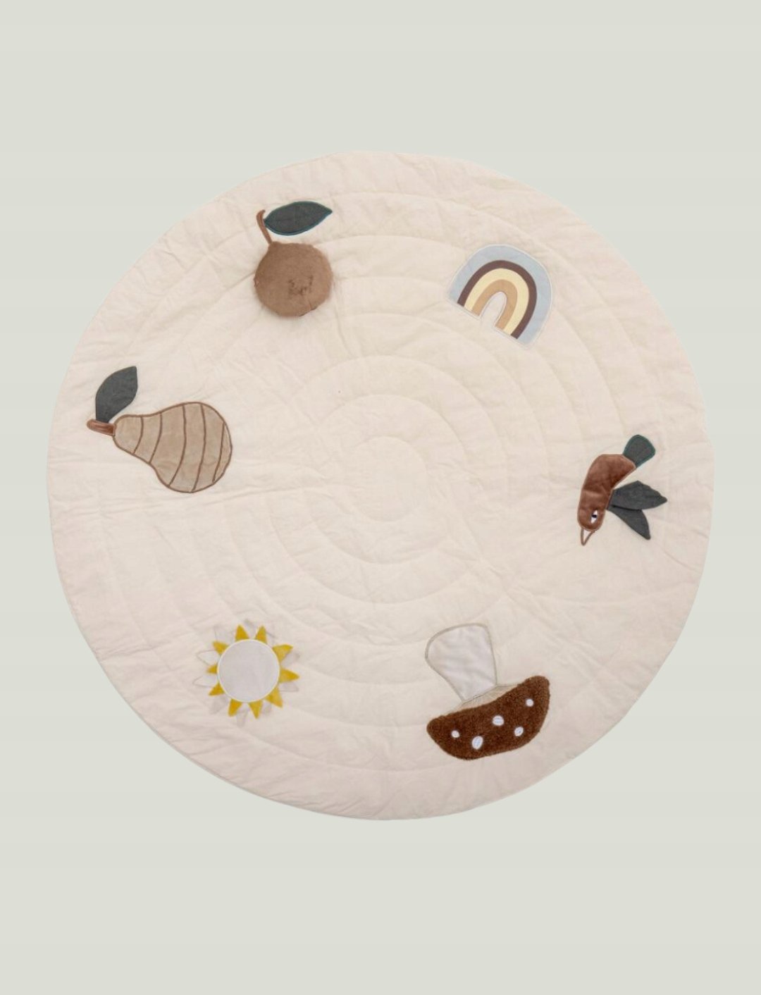 Bloomingville Bloomingville MINI - Agnes Play Mat, White, Cotton(82058471)