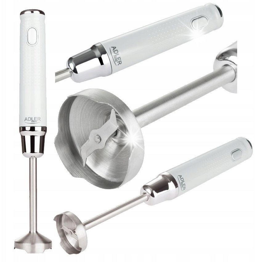 Blender Adler Blender ręczny 350W Stal nierdzewna Ergonomiczny Cichy silnik Adler AD4617